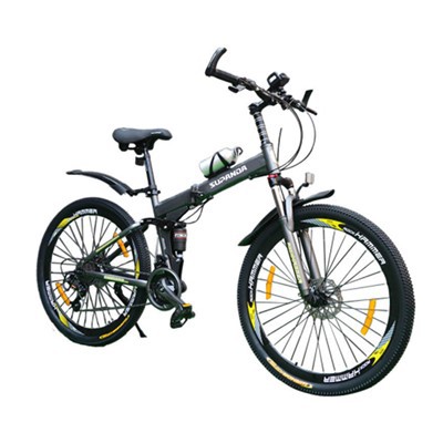 Összecsukható teljes felfüggesztésű mountain bike